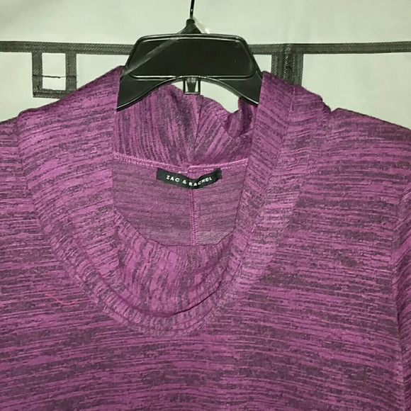 Sweater Cowl neck fusia/mauve - Picture 3 of 4