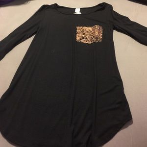Black tunic