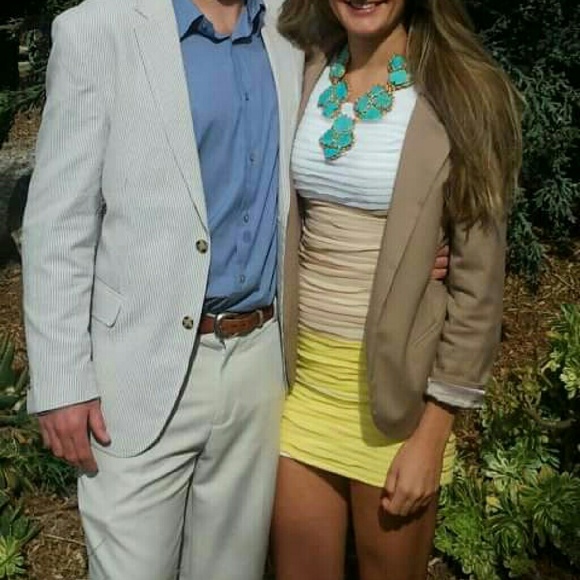 Faux Turquoise Statement Necklace Ezza Exclusive - image 2