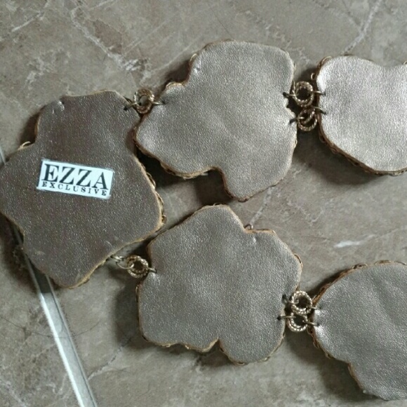 Faux Turquoise Statement Necklace Ezza Exclusive - image 3