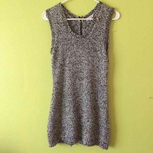 Silence + Noise Gray sweater dress