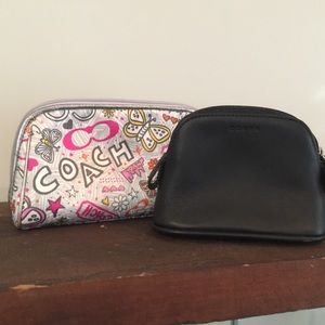{{Coach}} bundle. Change purse / sm toiletry bag