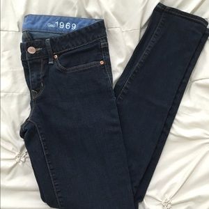 Gap Always Skinny Dark wash jeans