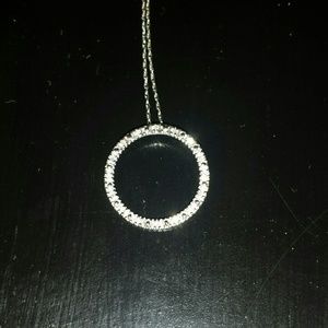 Infinity Ring Necklace