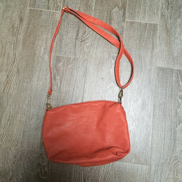Orange Cross-Body Bag