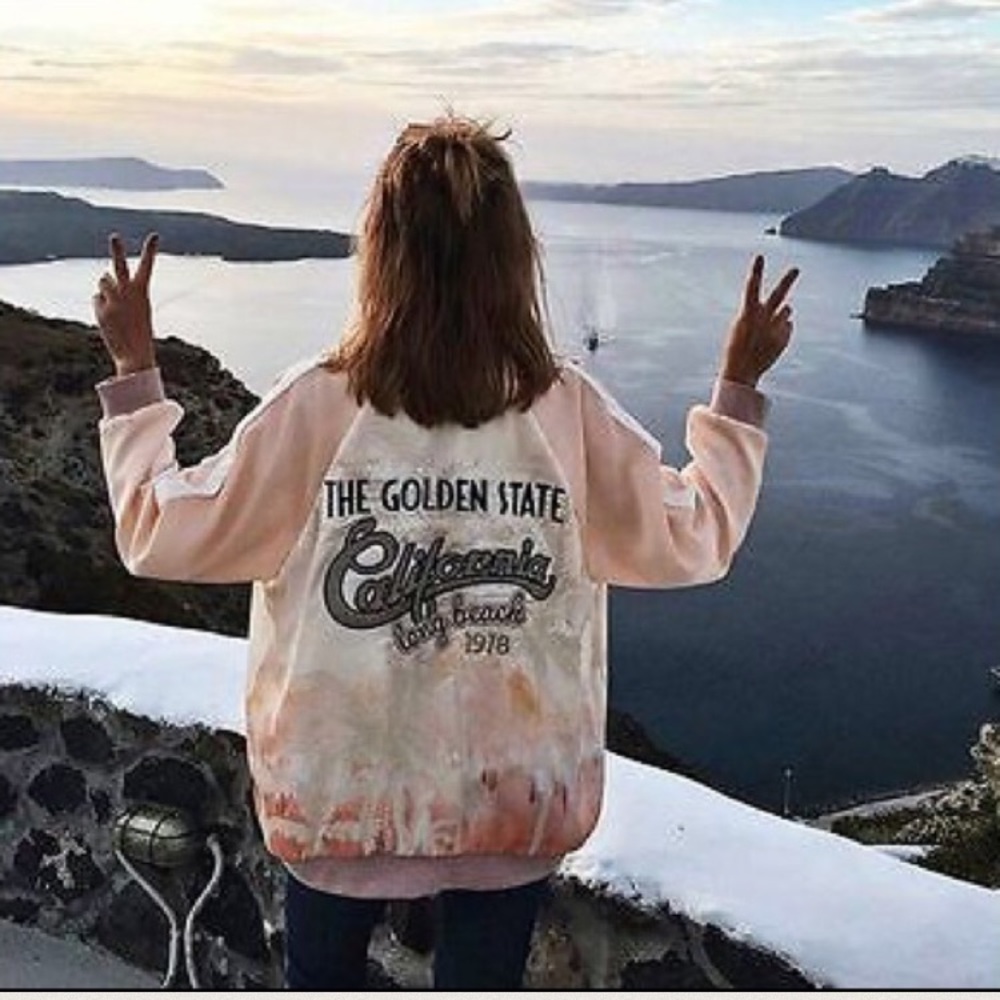 Zara satin bomber jacket