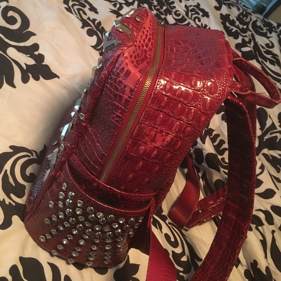 Red back pack / book bag