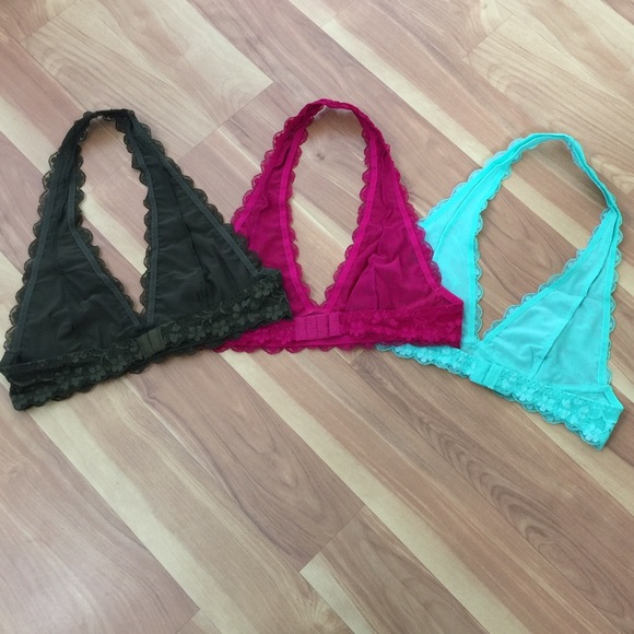 LAST - Lace halter bralette - Picture 2 of 3