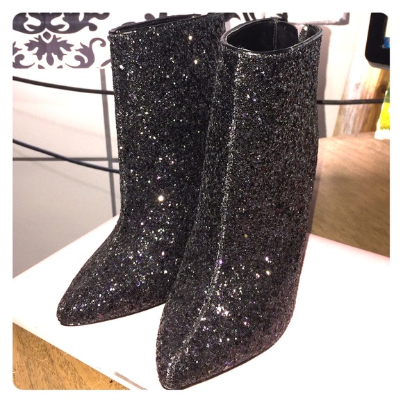 Aldo sparkle booties