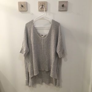Off the shoulder FP sweater