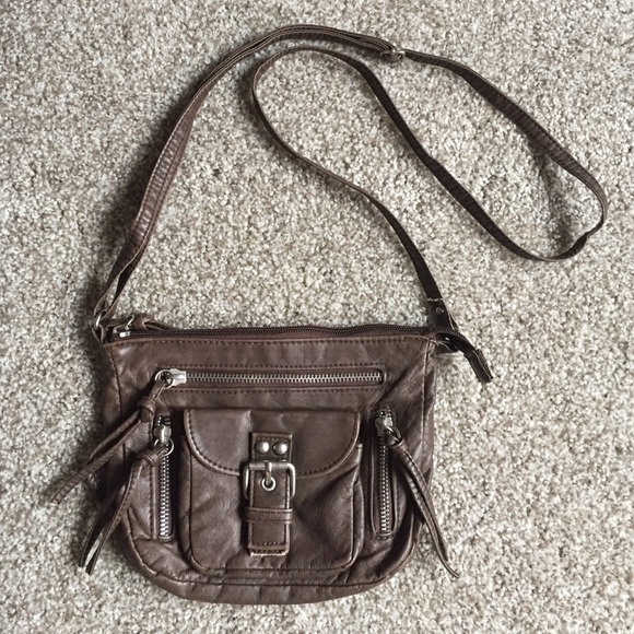 Nordstrom BP Trend Shop Crossbody Bag Brown/Fawn