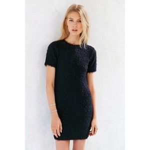 Urban Outfitters Kimchi Blue Mini Fuzzy Dress