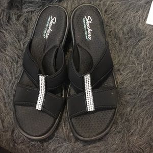 Skechers heels memory foam