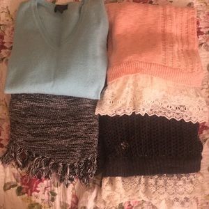 Sweater Bundle! (4) All XL figure flattering!