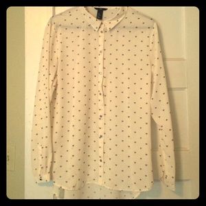 H&M size 10  long sleeve Blouse