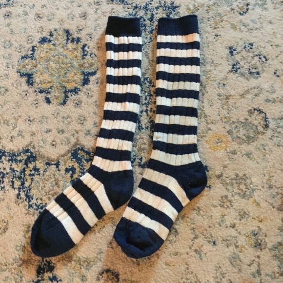 Urban Outfitters long stripped socks!