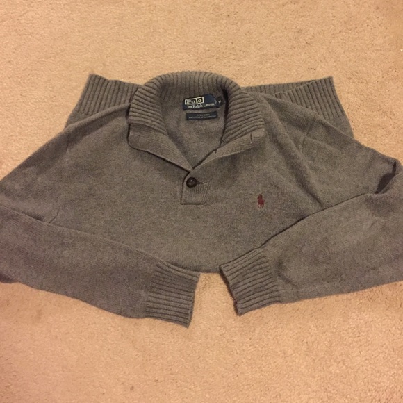 Men's Polo cotton sweater