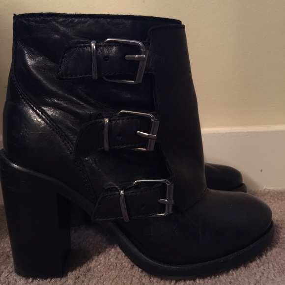 all saints heeled boots