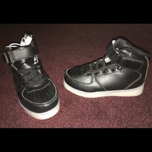 Light up rechargeable sneakers