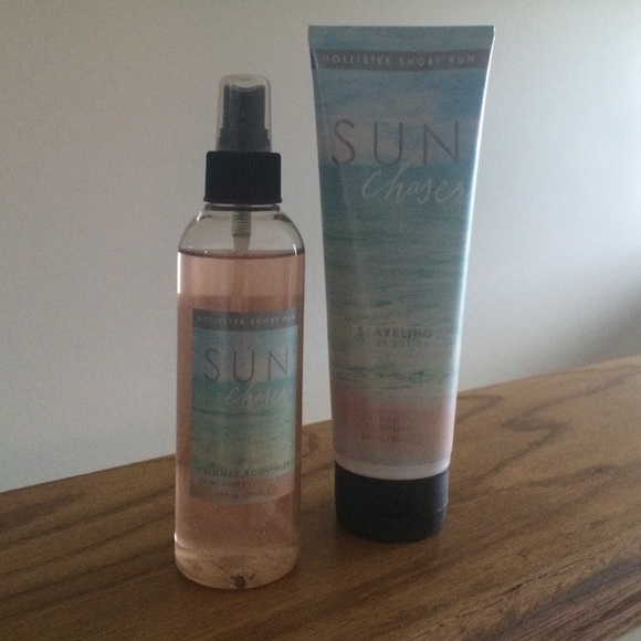 Hollister Sun Chaser body mist & lotion