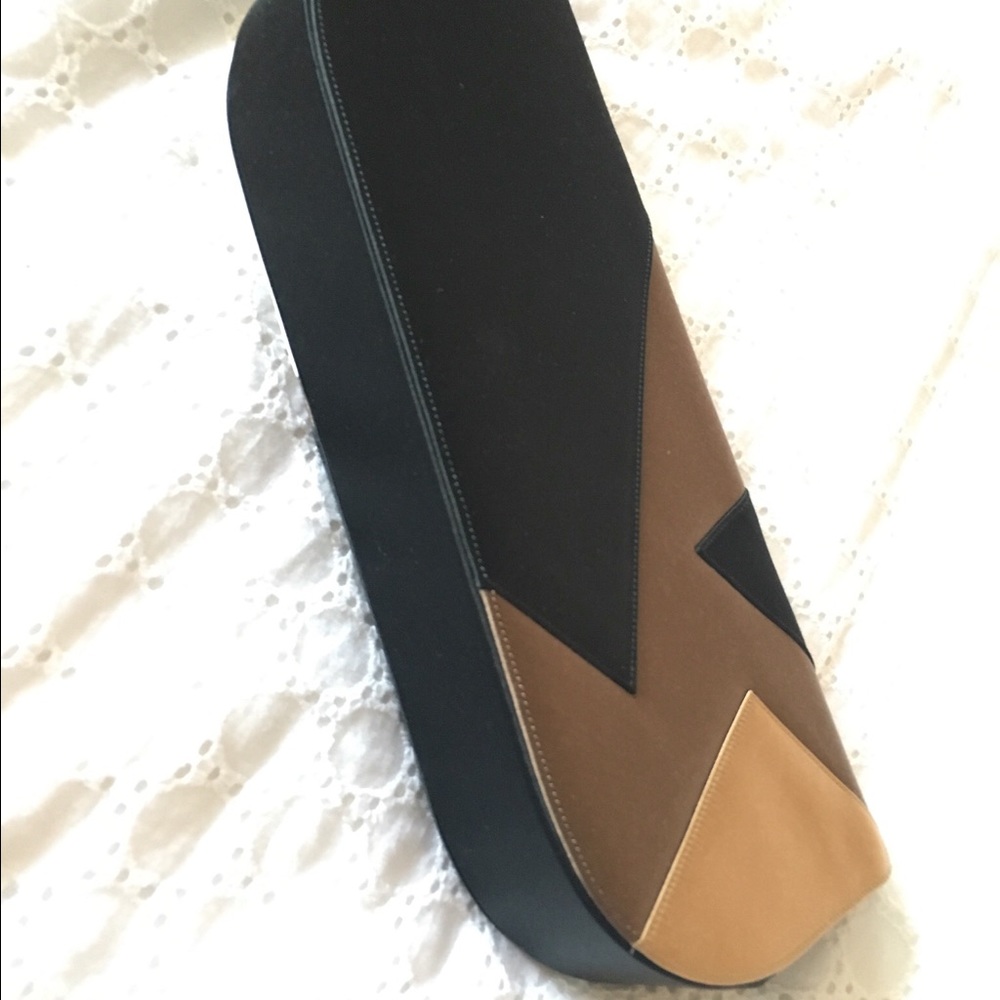 Renaud Pellegrino Large Multicolor Satin Clutch - Picture 7 of 16