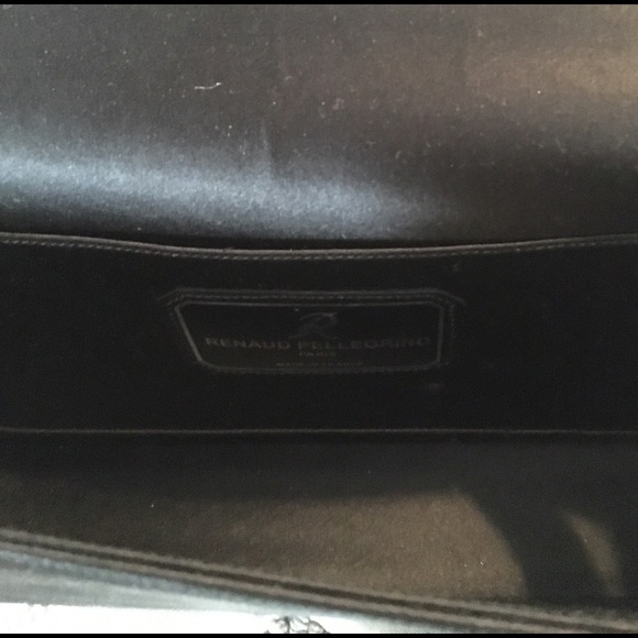 Renaud Pellegrino Large Multicolor Satin Clutch - Picture 4 of 16