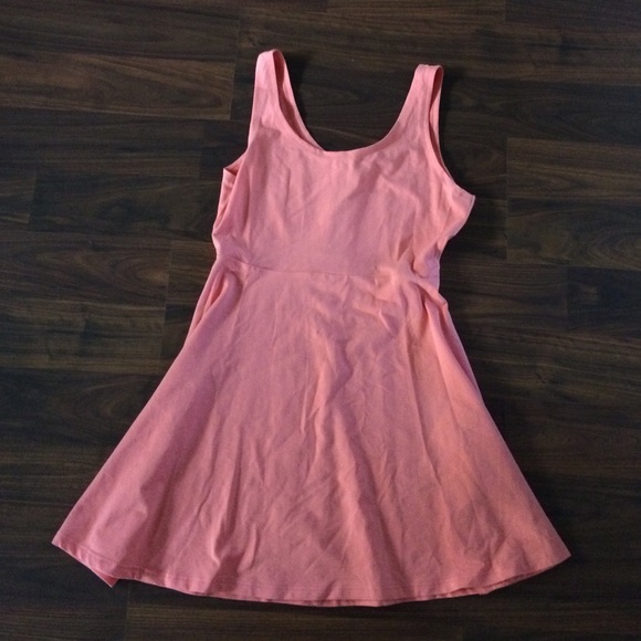 Pink express skater dress