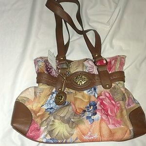 Floral handbag