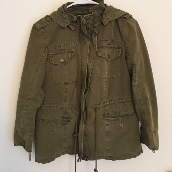 Army green jacket