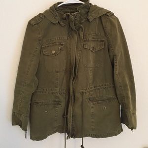Army green jacket