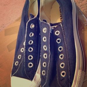 Navy Blue Converse