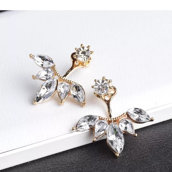 Ear Jacket Earrings - Picture 2 of 3