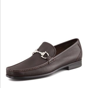 Salvatore Ferragamo 'Magnificio' Brown Loafers