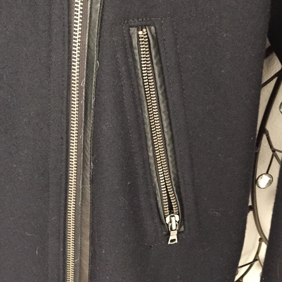 Sold!!!!! Gap Wool Winter Asymmetrical Zipper Coat - Picture 3 of 3