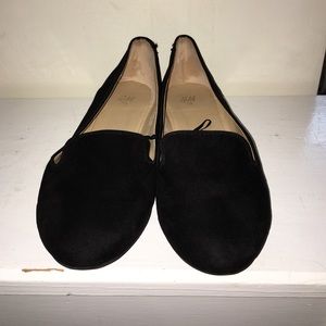 H&M black loafers