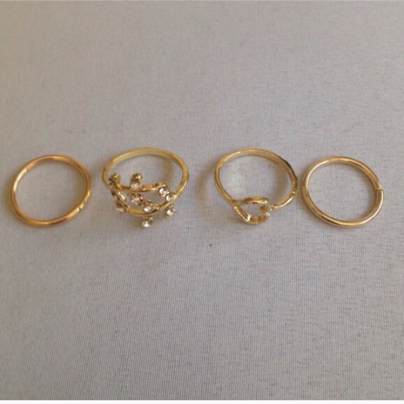 NWOT midi ring set - Picture 2 of 2