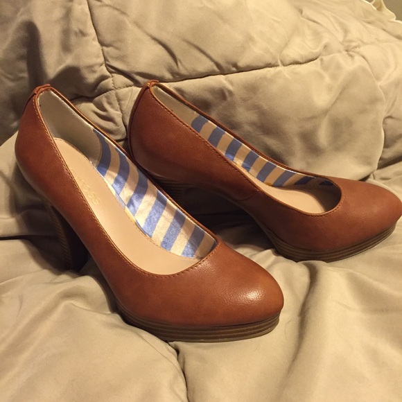 Cognac Maurices heels