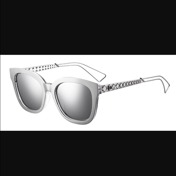Diorama 1 Silver Reflective Sunglasses