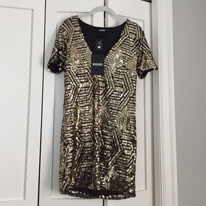 Asos Sequin tshirt dress