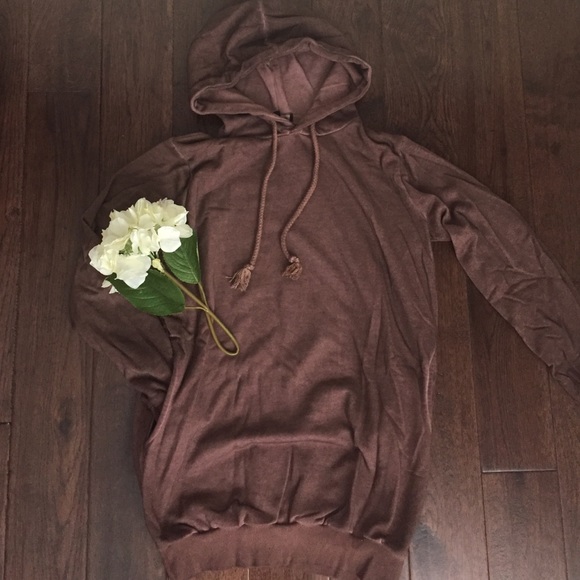 Tunic style hoodie with pockets - Picture 3 of 4