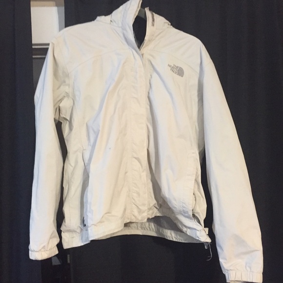 The north face rain coat