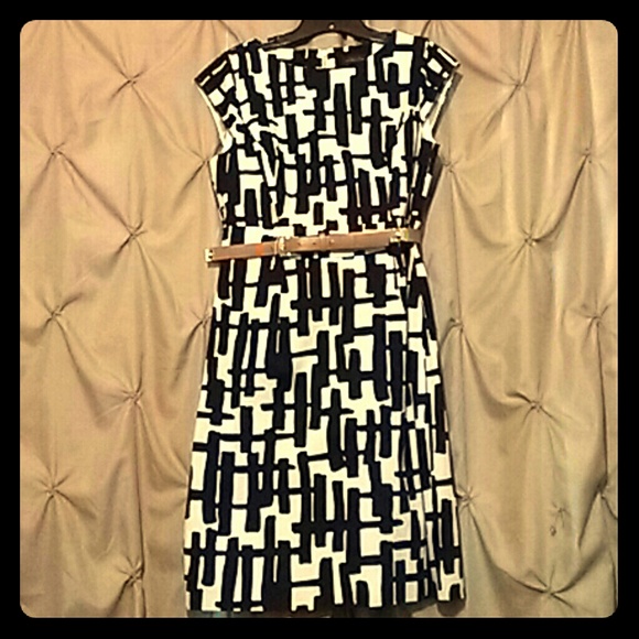 Tahari 8 midi dress