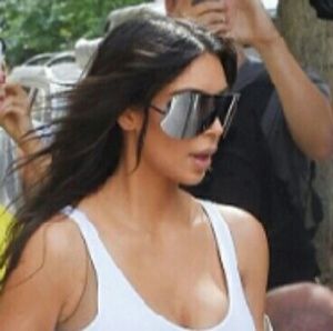 Kim kardashian big sunglasses