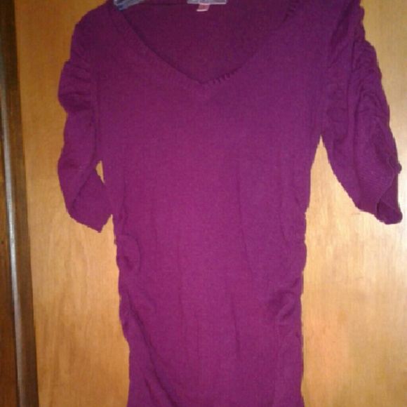 Long tunic style sweater