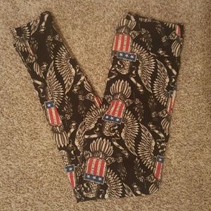 OS Americana LuLaRoe leggings