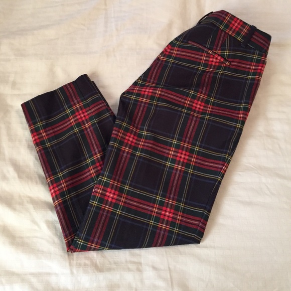 J. Crew holiday pant! Tartan 🎁