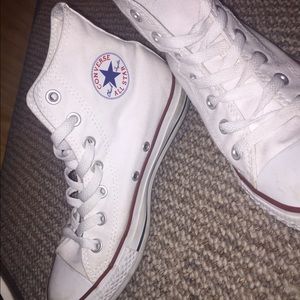 White high top converse