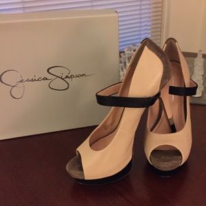 Jessica Simpson Ely Open-Toe Pump