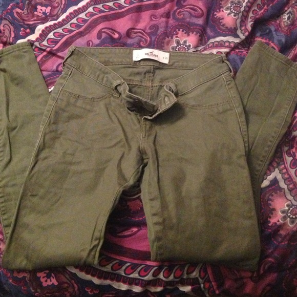 Army Green Jeans