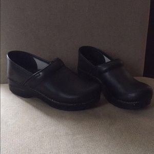 Dansko black clogs